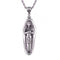 Collier égyptien pour homme, en acier inoxydable, pendentif avec momie égyptienne