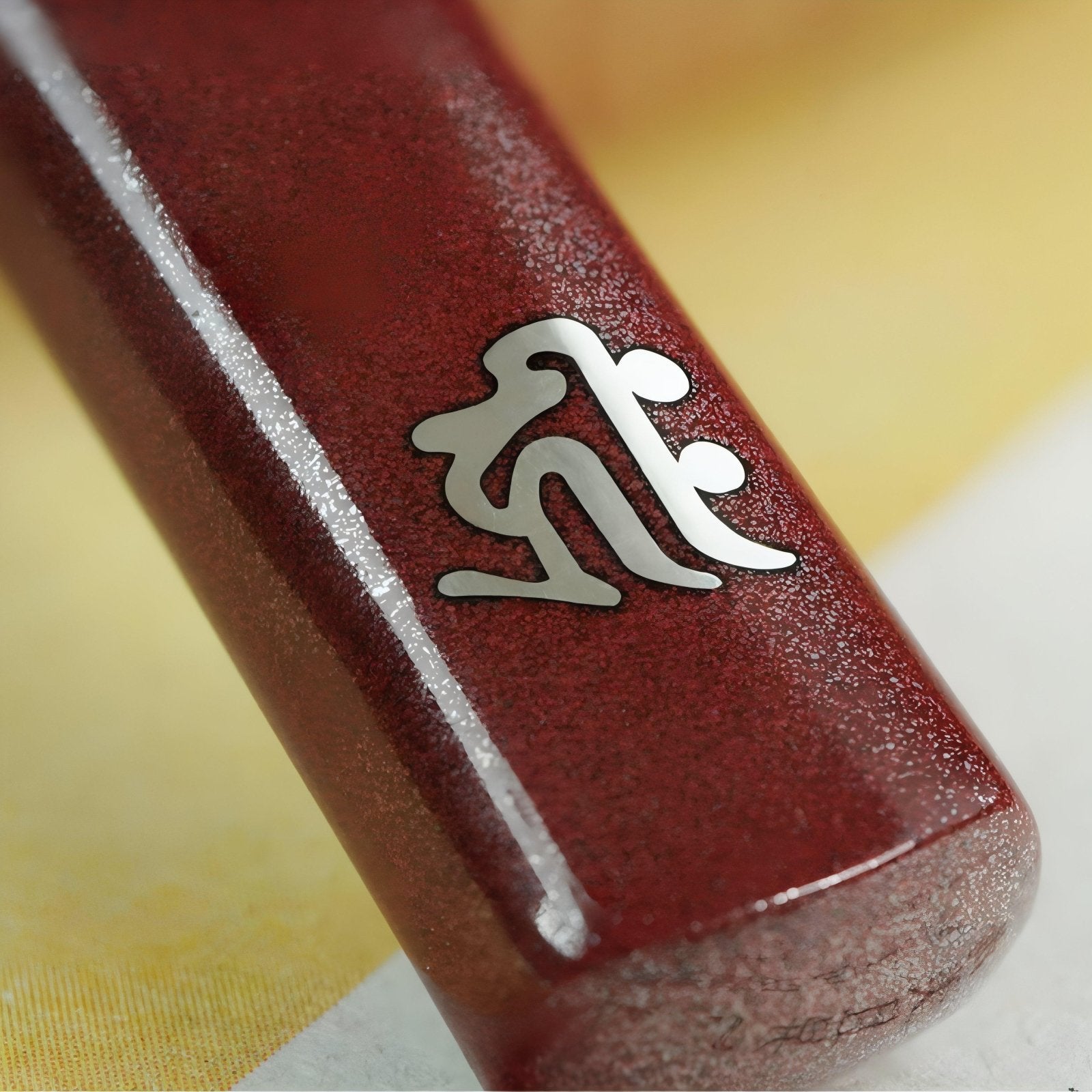 Collier en pierre naturelle de cinabre, avec pendentif bouddhiste gravé argent, cordon ajustable