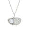 Collier marin pour femme, pendentif coquillage et perle, en acier inoxydable serti zircon