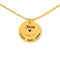 Collier médaillon double gravé, pour maman, en acier inoxydable doré, modèle Mèreveille