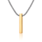 Collier minimaliste, maille spiga, style moderne, modèle Eron