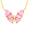 Collier papillon en argent 925, cristaux roses ou violets, bijou raffiné pour femme, modèle Aelia