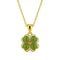 Collier pendentif chance, trèfle à 4 feuilles, en argent 925, maille forçat, modèle Evie