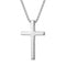 Collier pendentif croix pour femme, en argent 925, style chic et minimaliste
