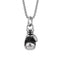 Collier pendentif gant de boxe pour homme, en acier inoxydable, symbole de force et de détermination