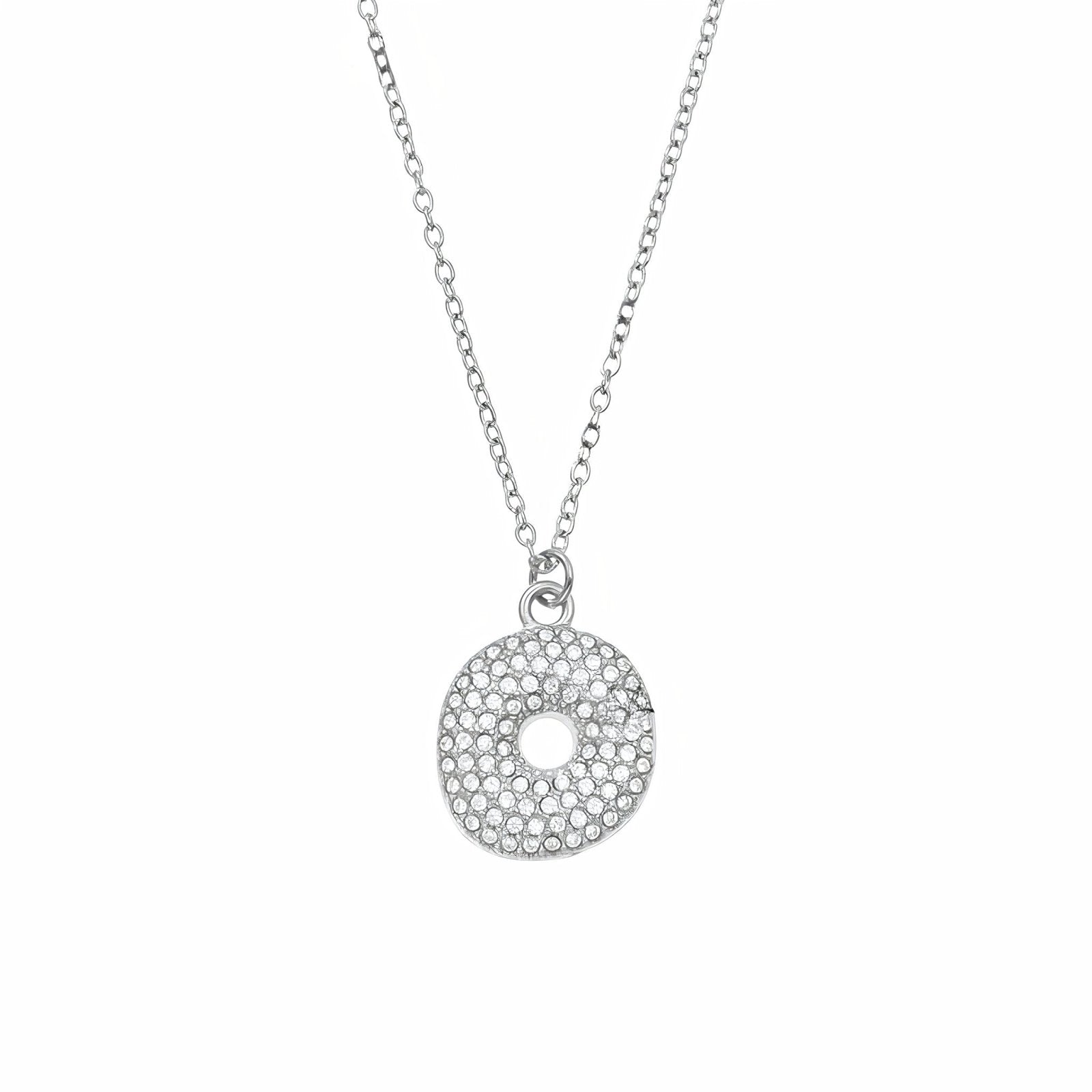 Collier pendentif lettre, acier inoxydable, bijou tendance initiale, modèle Paris