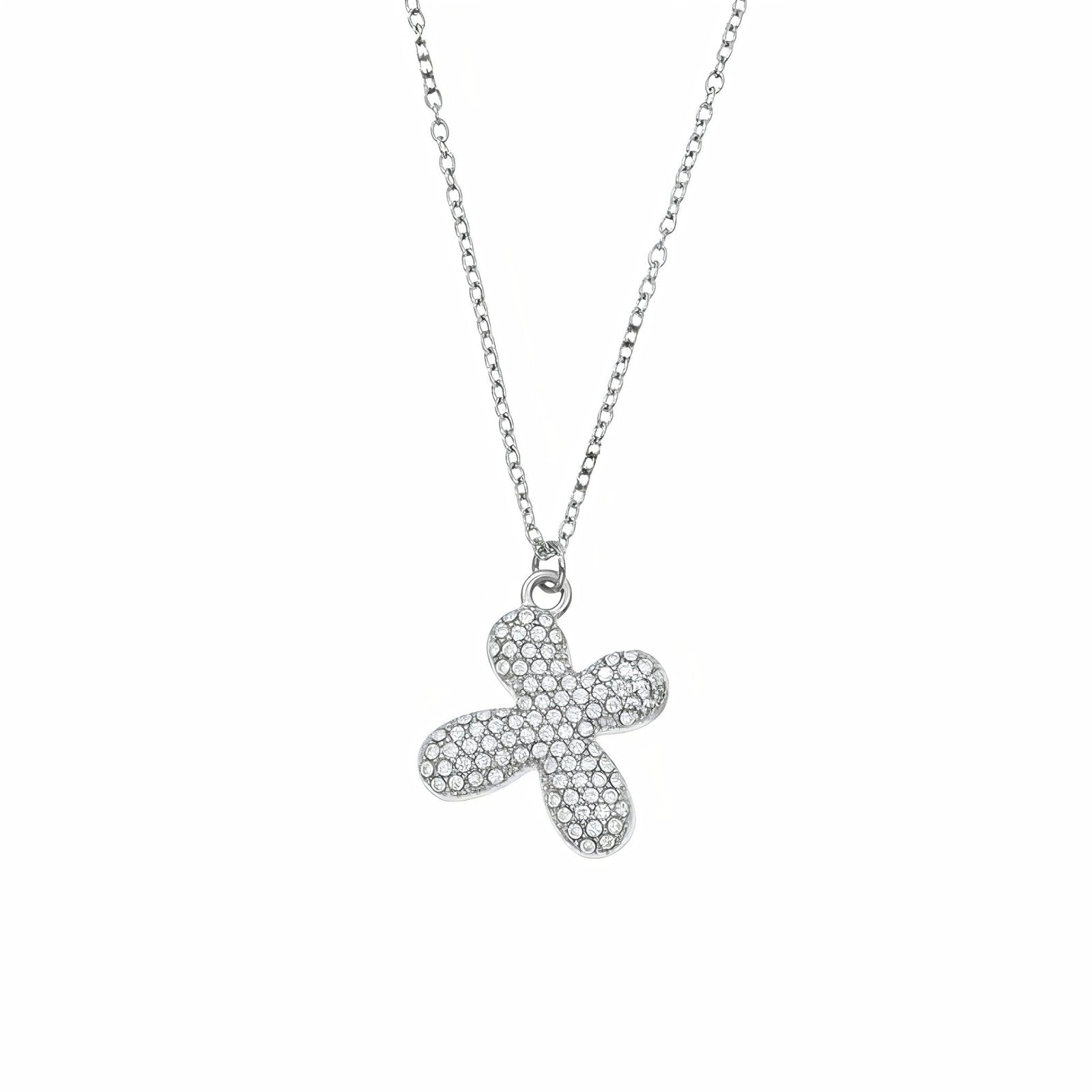 Collier pendentif lettre, acier inoxydable, bijou tendance initiale, modèle Paris