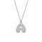 Collier pendentif lettre, acier inoxydable, bijou tendance initiale, modèle Paris