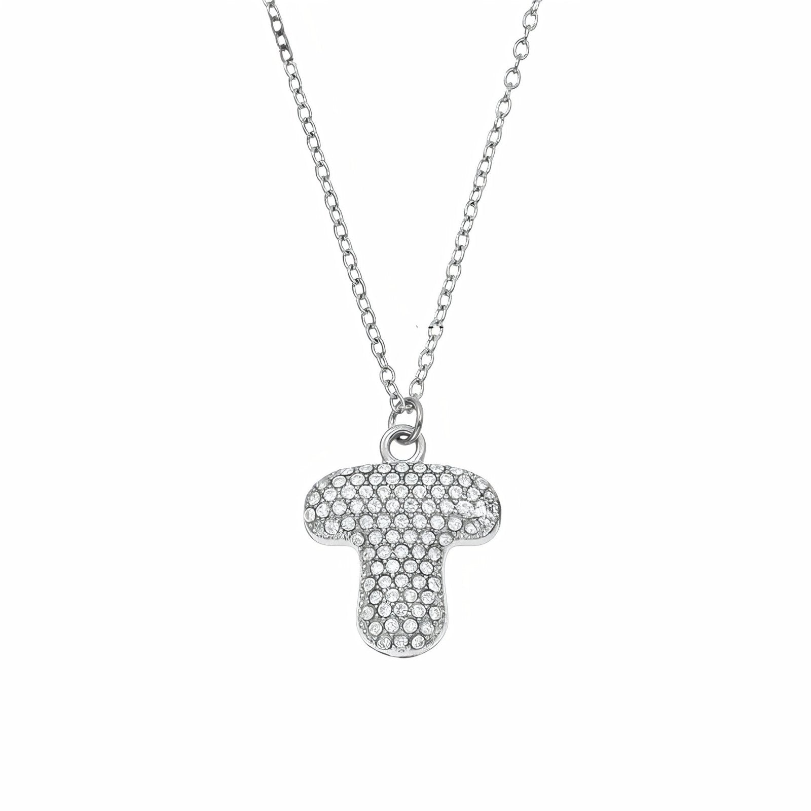 Collier pendentif lettre, acier inoxydable, bijou tendance initiale, modèle Paris