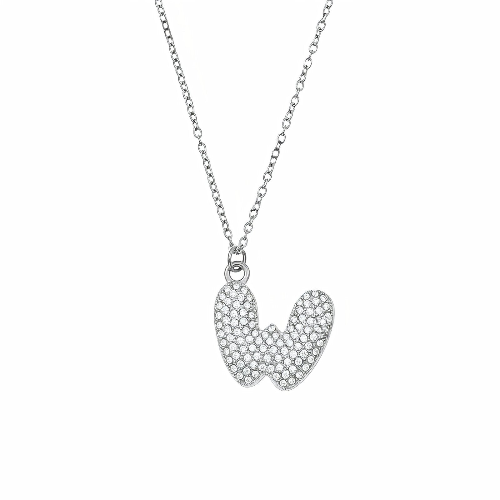 Collier pendentif lettre, acier inoxydable, bijou tendance initiale, modèle Paris