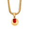 Collier pendentif pierre de naissance, zircon coloré et chaîne serpent, en acier inoxydable