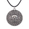 Collier pendentif tête de mort pour homme, en alliage de zinc, style gothique