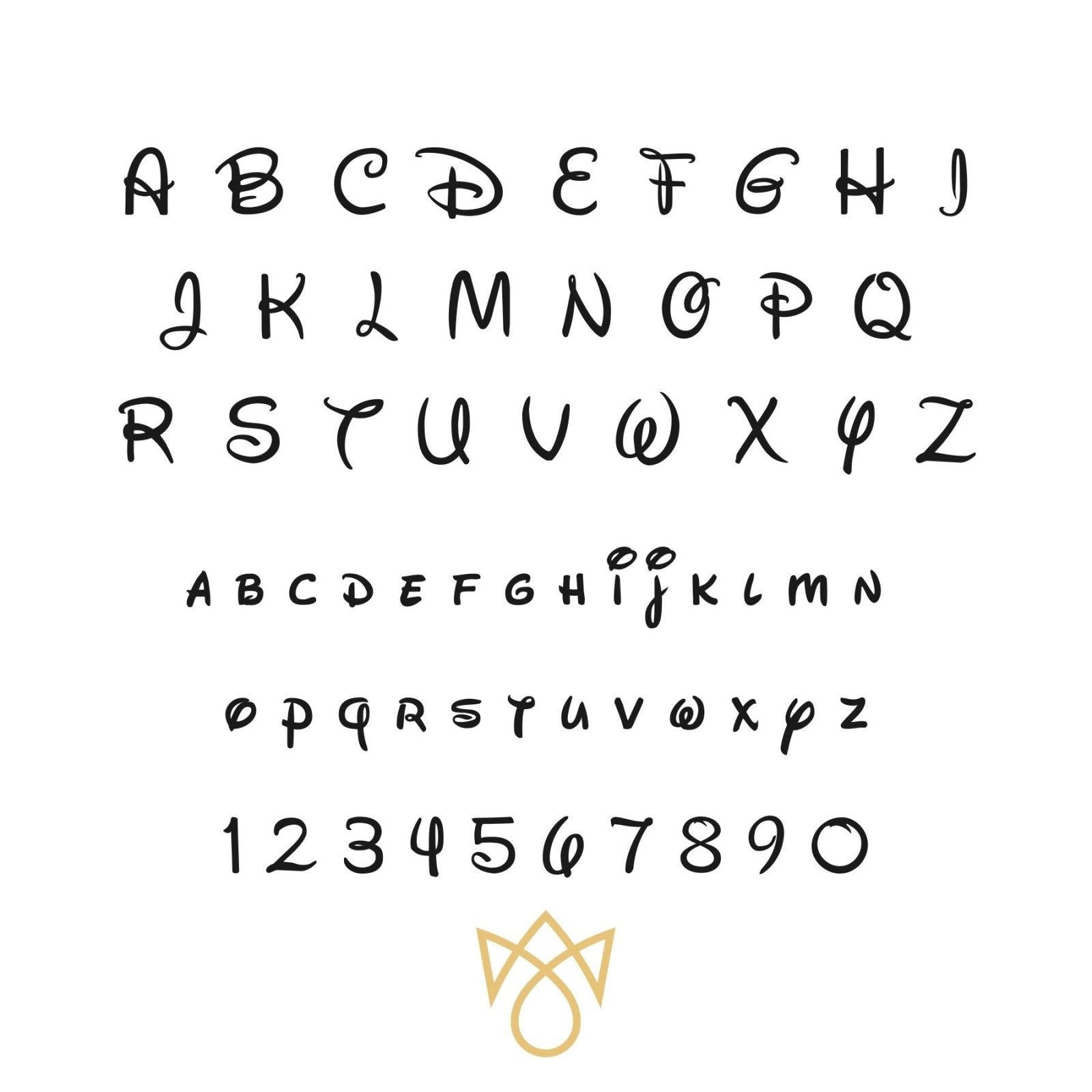 Collier prénom personnalisable, style Disney, en acier inoxydable