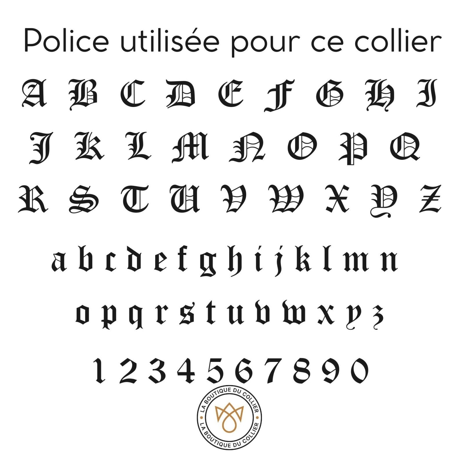 Collier prénom personnalisé effet sablé, en acier inoxydable, style gothique/urbain, modèle Alaric