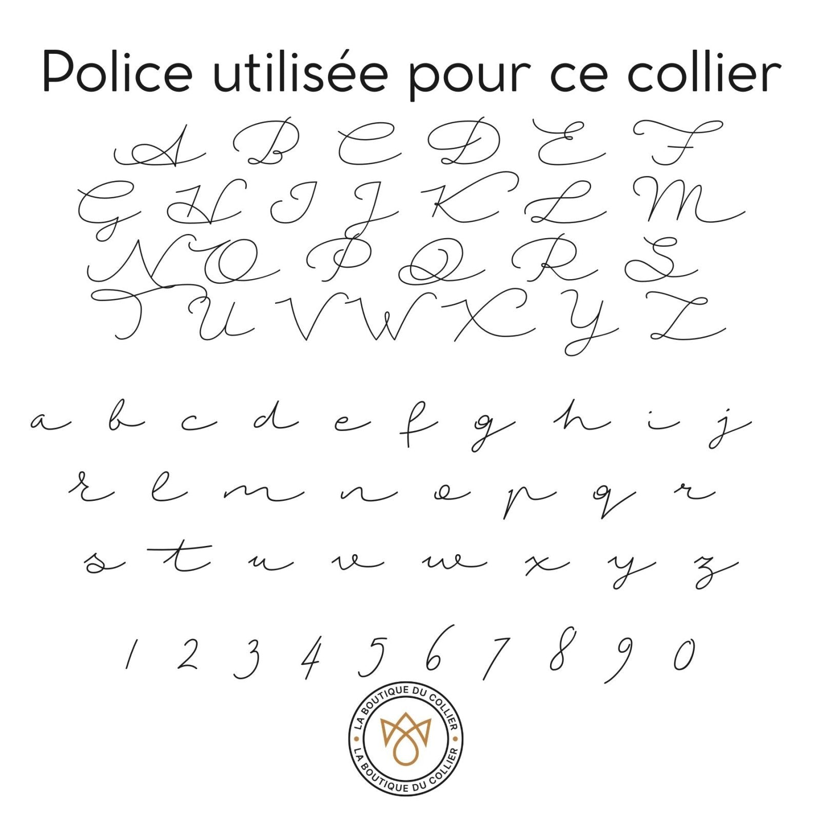 Collier prénom vertical personnalisé, typographie fine, en acier inoxydable, modèle Chiara
