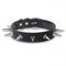 Collier punk unisexe en cuir, style gothique, design original et tendance
