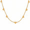 Collier ras - de - cou multi - cœurs pour femme, avec zircon, en acier inoxydable