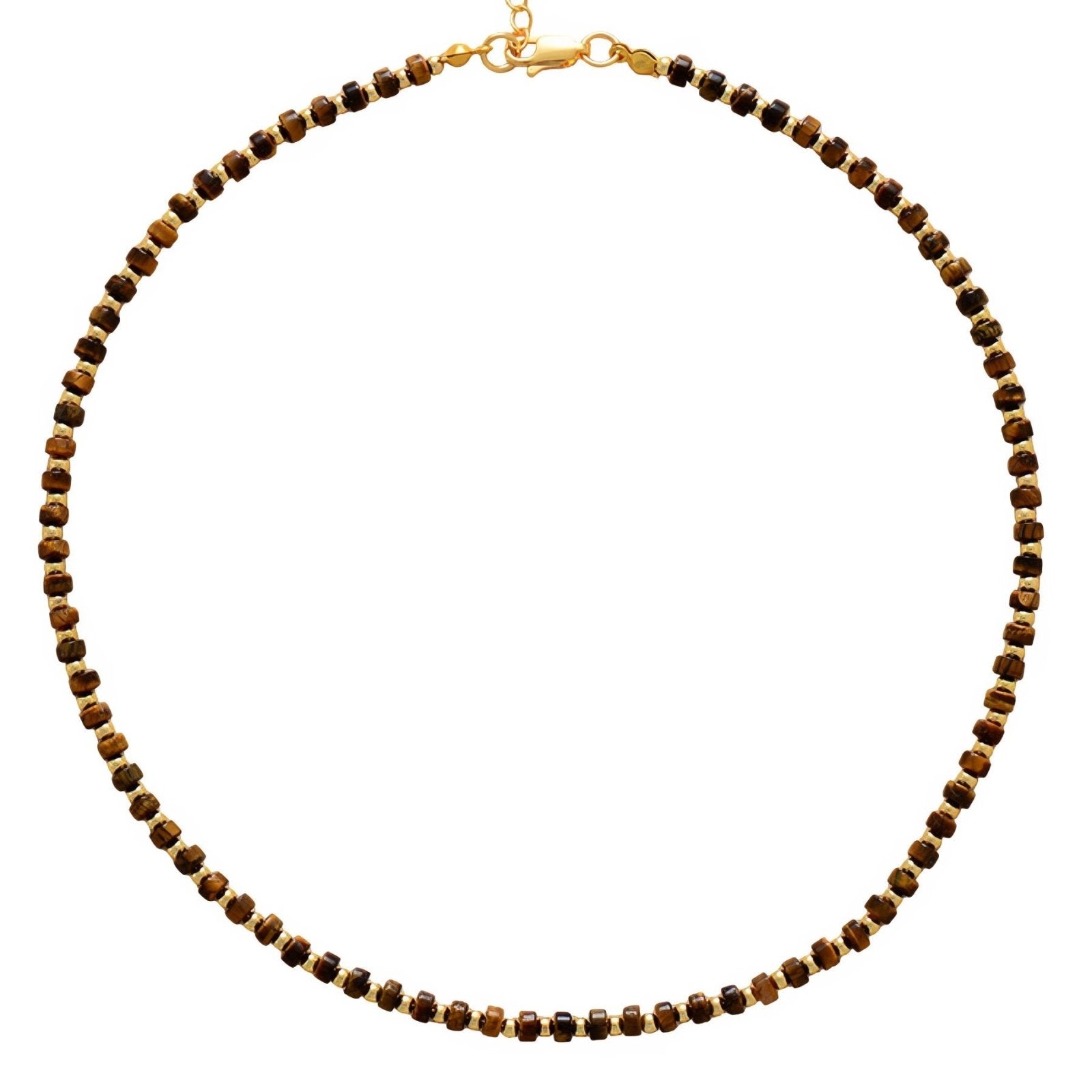 Collier ras - du - cou pour femme, en pierres naturelles, style minimaliste