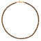 Collier ras - du - cou pour femme, en pierres naturelles, style minimaliste
