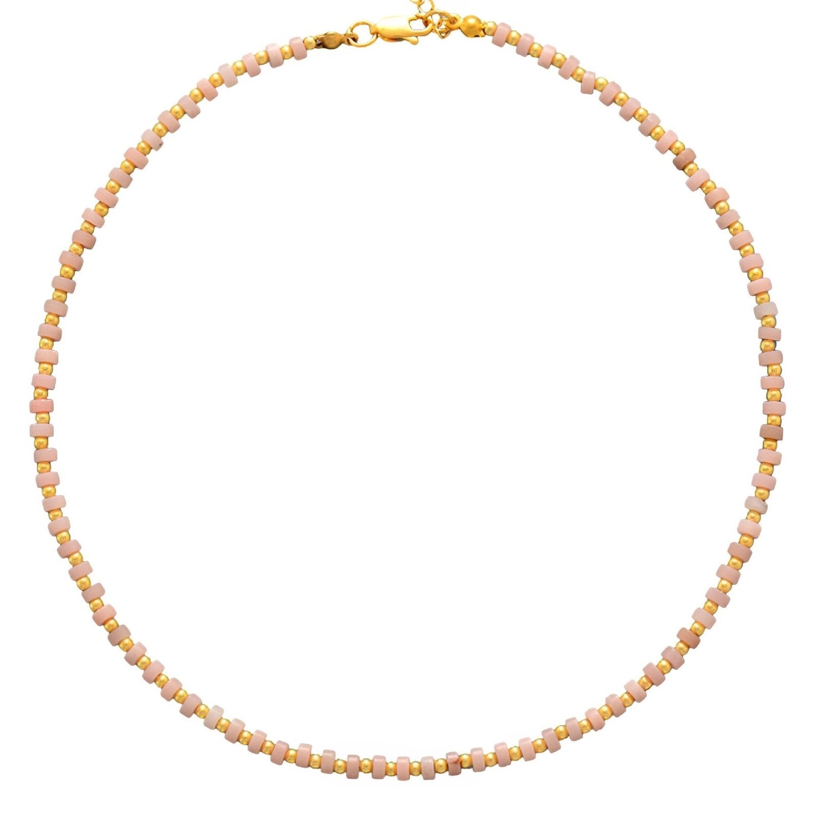 Collier ras - du - cou pour femme, en pierres naturelles, style minimaliste