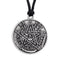 Collier satanique pentagramme pour homme, en alliage de zinc argent, style mystique