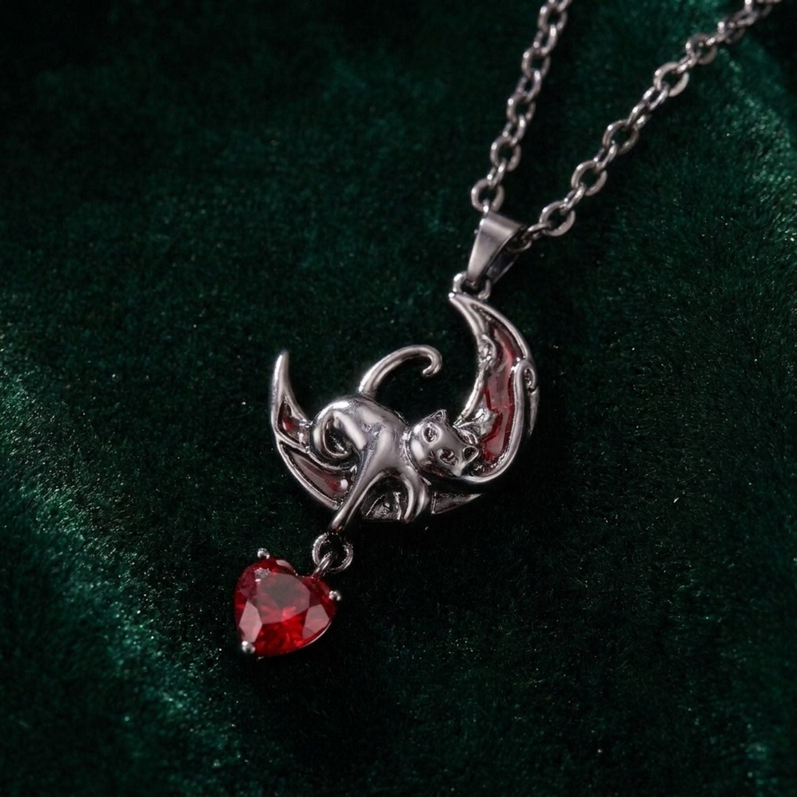 Collier sorcière multi-rangs pour femme, en alliage métallique, style gothique