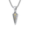Collier symboles égyptiens Œil d’Horus pour homme, en acier inoxydable, design antique